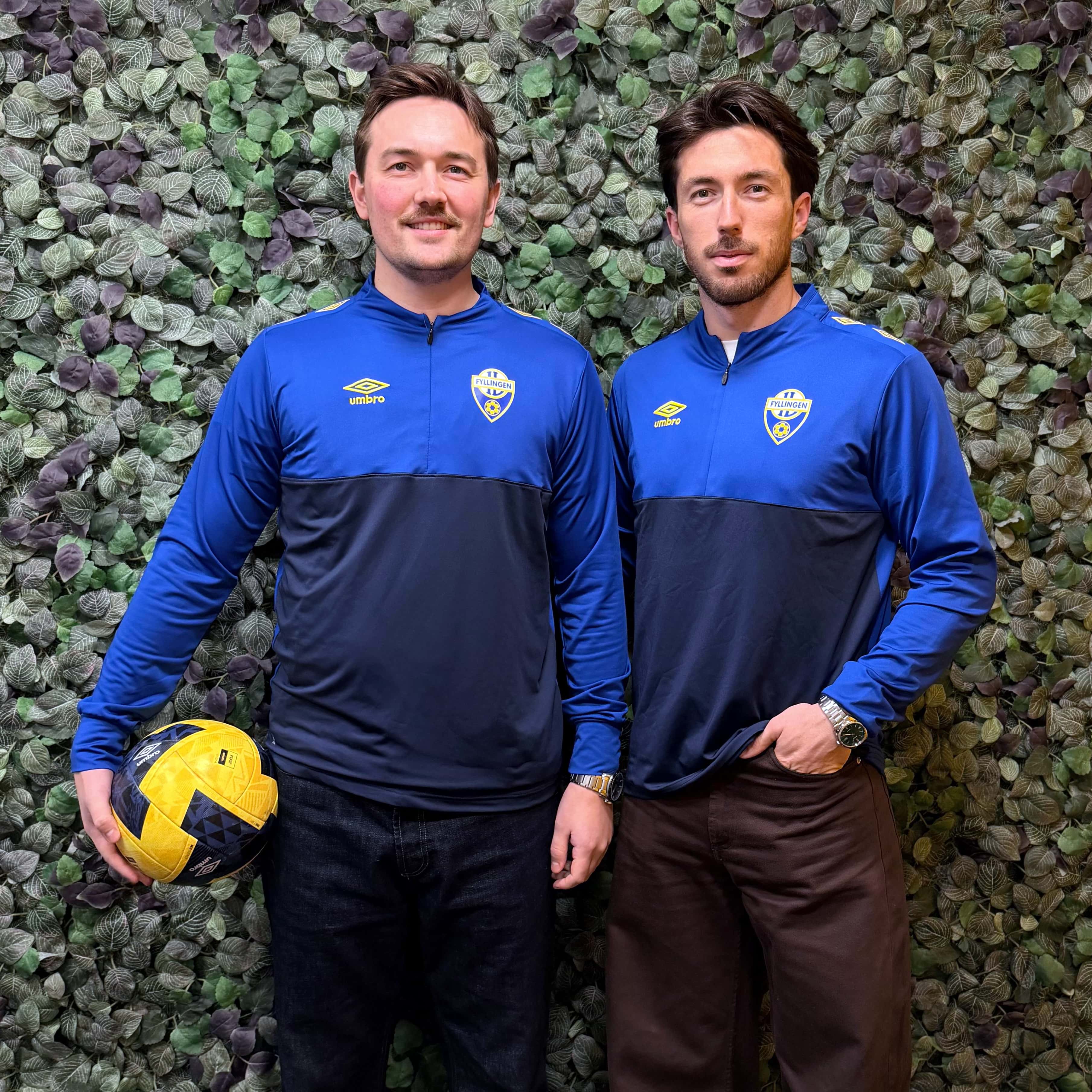 Maxi Luedy og Samuel Villalta